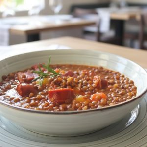 Lentejas con chorizo
