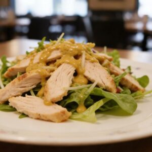 Ensaladilla de pollo a la mostaza