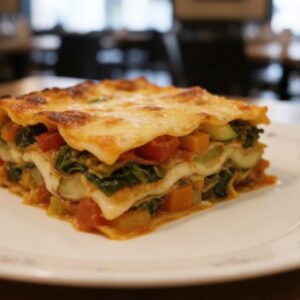 Lasaña de verduras